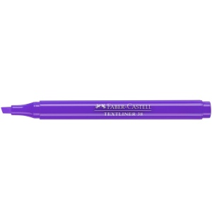 Textmarker, varf tesit 1-4 mm, mov, FABER-CASTELL 38 - Img 3