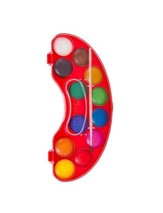 Acuarele 12 culori/set, 30 mm KORES - Img 2