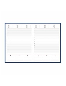 Agenda A5, nedatata, coperta albastru - Img 2