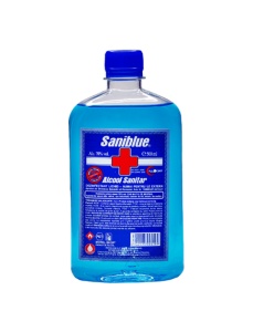 Alcool sanitar SANIBLUE, 70%, 500 ml