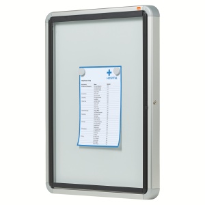 Avizier magnetic pentru exterior, 4 x A4, carcasa metalica, NOBO - Img 2