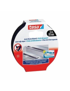Banda adeziva antialunecare 25mm x 5m, neagra, TESA