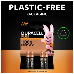 Baterii alcaline DURACELL LR3/AAA, 4 buc/set - Img 5