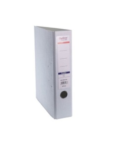 Biblioraft A4 plastifiat interior-exterior, 7.5 cm, alb, OPTIMA