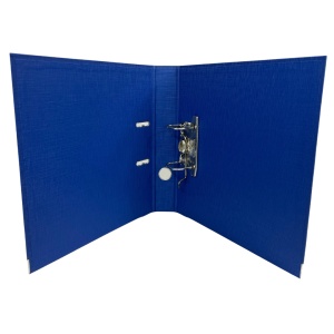 Biblioraft A4 plastifiat interior-exterior, 7.5 cm, bleumarin, OPTIMA - Img 2