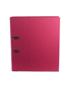 Biblioraft A4 plastifiat interior-exterior, 7.5 cm, roz, OPTIMA - Img 2