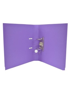 Biblioraft A4 plastifiat interior-exterior, 7.5 cm, violet, OPTIMA - Img 3