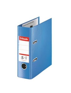 Biblioraft A5, 7.5 cm, albastru, ESSELTE NO. 1 Power Vivida