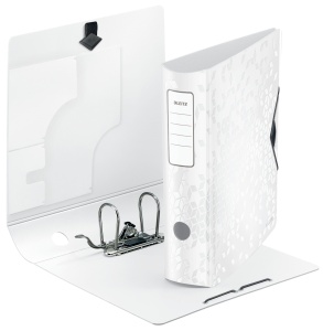 Biblioraft plastic 8.2 cm, alb, LEITZ 180 Active WOW - Img 2