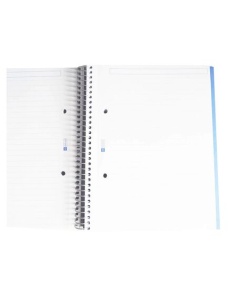 Caiet cu spirala A5, 80 file, dictando, sand, MIQUELRIUS Antibacterial - Img 2