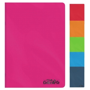 Caiet scolar A4, 80 file, coperta PP, dictando, COLORATE - Img 1