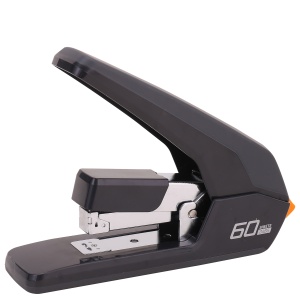 Capsator 60 coli, capse 24/6, plastic, negru, DELI Efortless