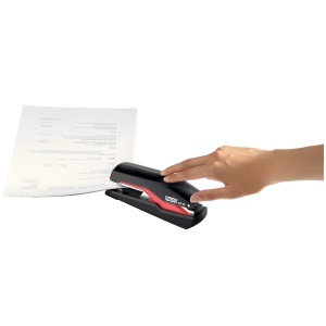 Capsator de birou, 60 coli, metal, negru, Rapid Omnipress SO60 - Img 5