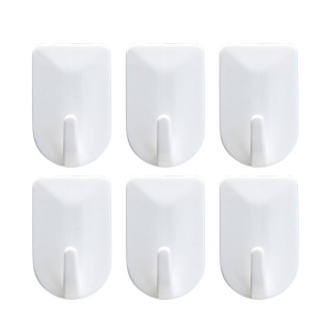 Carlige adezive 1 kg, 6 buc/set, DELI