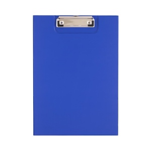 Clipboard dublu plastifiat A4, albastru, D.RECT