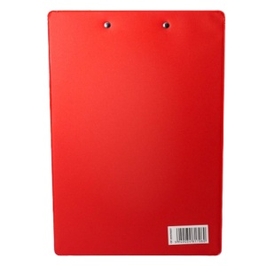 Clipboard simplu plastifiat, A4, rosu, OPTIMA - Img 3