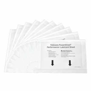 Coli impregnate cu ulei pentru distrugatoare documente FELLOWES, 10 buc/set