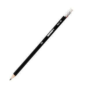 Creion HB cu radiera negru KORES - Img 2