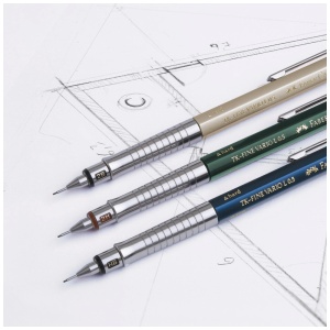 Creion mecanic, varf 0.5 mm, verde, TK-Fine Vario L FABER-CASTELL - Img 5