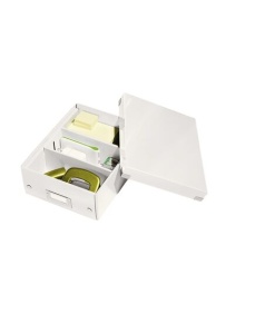 Cutie organizare mica, 220x100x280 mm, alb, LEITZ WOW Click&Store - Img 2