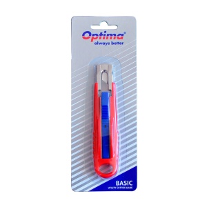 Cutter mare 18 mm, sina metalica, OPTIMA Basic SK5
