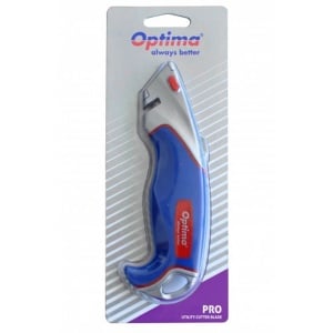 Cutter profesional 18 mm (cu 2 lame rezerva) OPTIMA Pro SK5 291