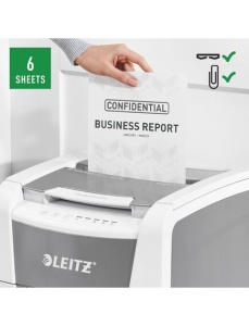Distrugator documente automat, micro cross-cut LEITZ IQ Autofeed Office 150 - Img 9