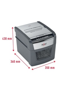 Distrugator documente automat REXEL Optimum AutoFeed+ 45X, cross-cut, 45 coli - Img 6