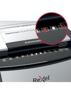 Distrugator documente automat REXEL Optimum AutoFeed+ 45X, cross-cut, 45 coli - Img 10