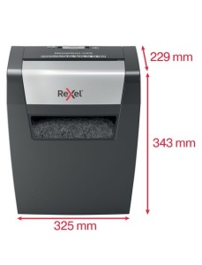 Distrugator documente REXEL Momentum X406, cross-cut, 6 coli - Img 5