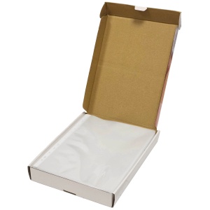 File protectie cristal, A4, 120 microni, 100 buc/set, OPTIMA Premium - Img 2
