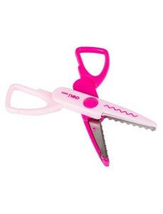 Foarfeca copii, cu model, 13.5 cm, DELI Zig-Zag - Img 3