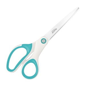 Foarfeca de birou, 20.5 cm, turcoaz, LEITZ Wow Titanium