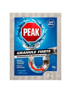 Granule pentru desfundat tevi PEAK OUT, 60 g