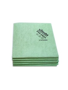 Laveta microfibra, 38x35 cm, 5 buc/set, verde, PVA Micro VILEDA Professional