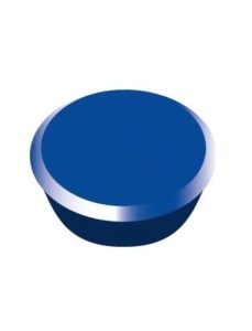 Magneti whiteboard, D 13 mm, 10 buc/cutie, albastru, ALCO