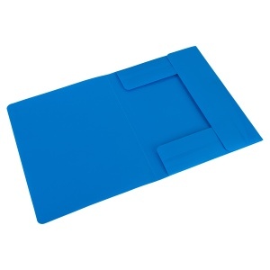 Mapa documente plastic, cu elastic, A4, diverse culori, DELI - Img 3