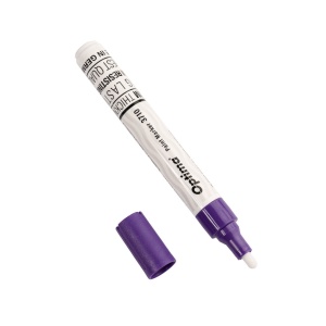 Marker cu vopsea, varf rotund 4.5mm, violet, Optima 3710