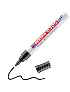 Marker industrial EDDING 8300, varf 1.5-3 mm, negru - Img 2