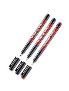 Marker permanent OHP, 0.6 mm, negru, EDDING 141 F - Img 3