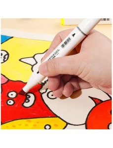 Markere sketching cu 2 capete 1 mm/7 mm, 48 culori/set, DELI - Img 3