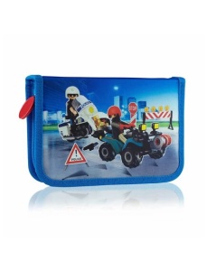 Penar scolar, neechipat, 1 compartiment, Playmobil Politie, ASTRA