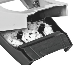 Perforator de birou, metalic, 30 coli, verde, LEITZ WOW 5008 - Img 3