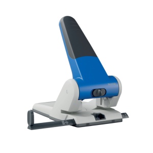 Perforator de mare capacitate, 65 coli, metalic, albastru, LEITZ 5180