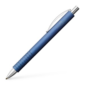 Pix cu mecanism FABER-CASTELL Essentio Aluminium - albastru - Img 2