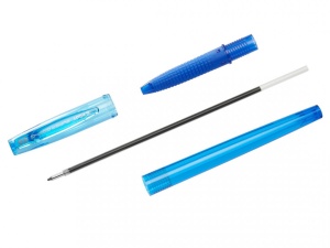 Pix fara mecanism. 1.0 mm, albastru, PILOT Super Grip - Img 3