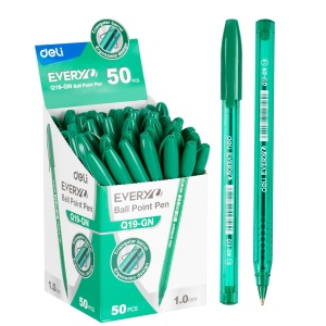 Pix unica folosinta 1.0 mm, verde, Deli Q19 Every - Img 2