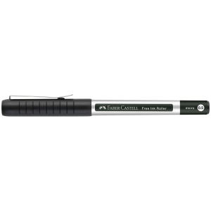 Roller 0.5 mm, negru, Free Ink FABER-CASTELL - Img 2