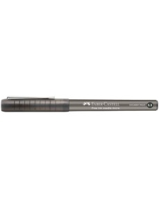 Roller 0.5 mm, varf ac, negru, FABER-CASTELL Free Ink Needle - Img 3
