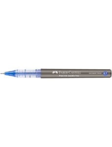 Roller 0.7 mm, varf ac, albastru, FABER-CASTELL Free Ink Needle - Img 4